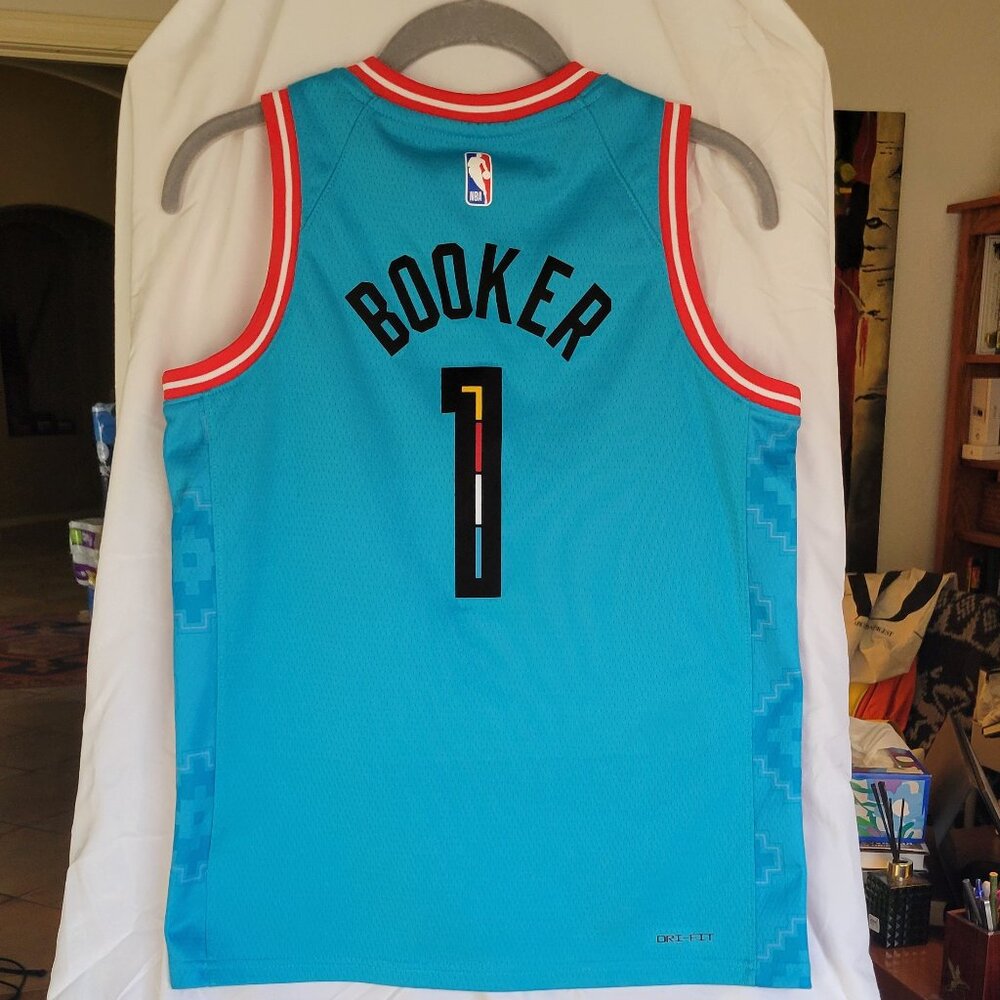 Nike Phoenix Suns Devin Booker 2022-2023 City Edition Jersey Youth M 10/12